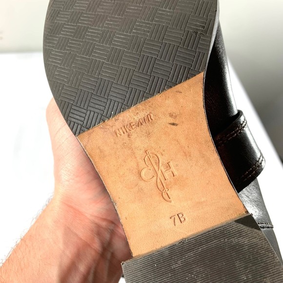 Cole Haan Tall ‘Air Whitley’ Suede and Leather Riding Boot Women's 7 - Picture 12 of 12